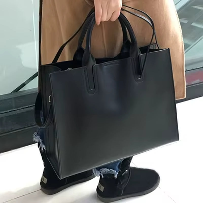 Sales Promotion!Casual Women Genuine Leather Bag Big Women Shoulder Bags Luxury Messenger Bags Handbag Female High Quality Tote